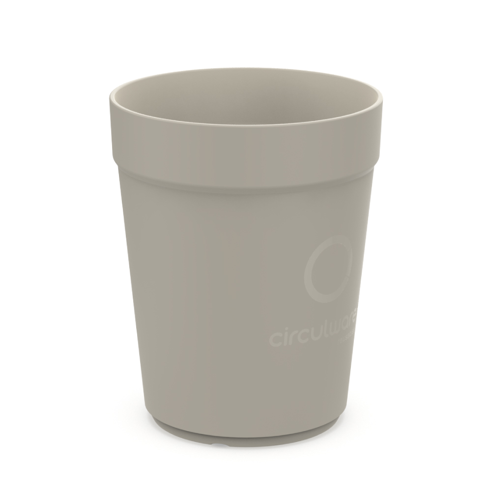 Kunststof beker met een inhoud van 100 ml laten bedrukken