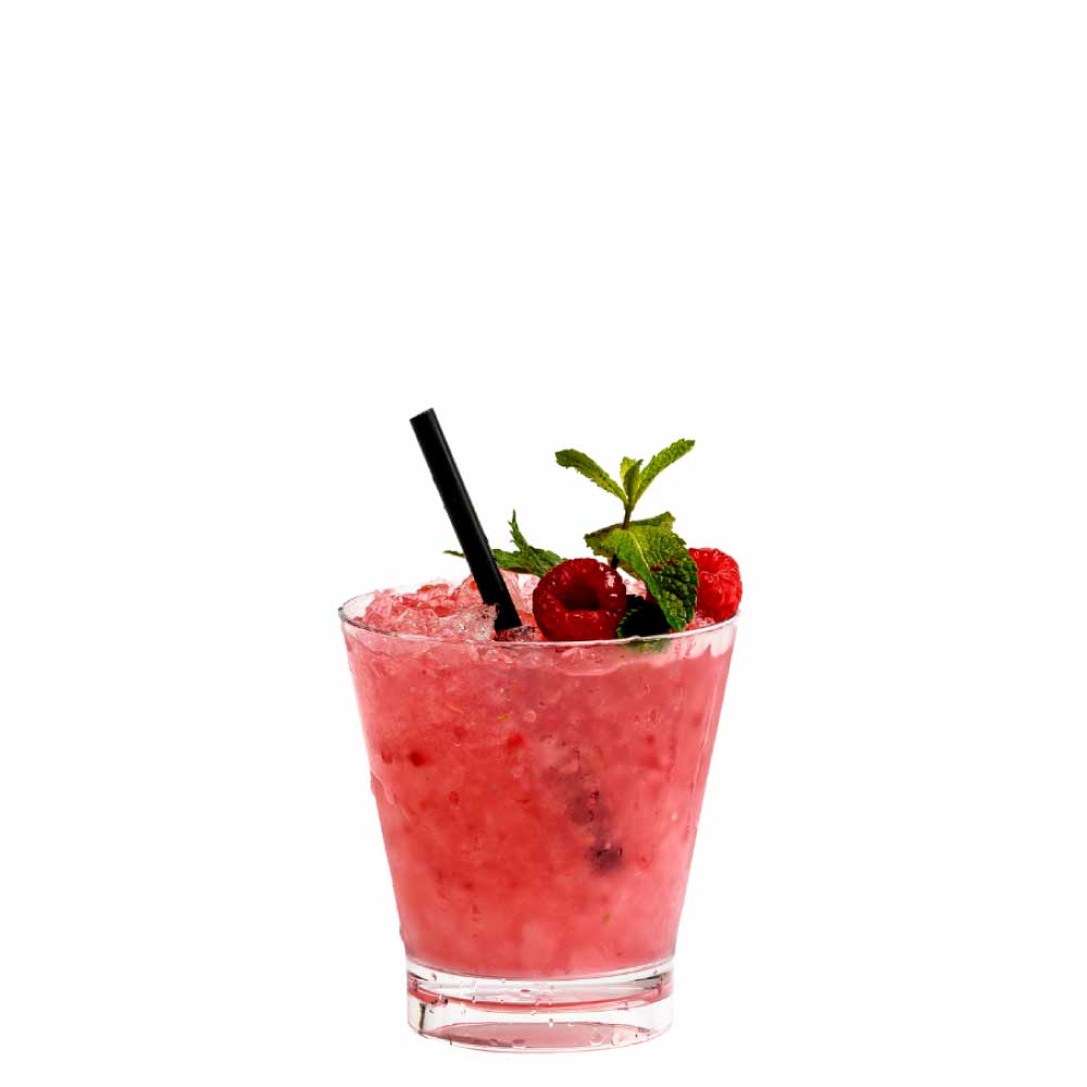 Kunststof Glas Conisch 33 cl. dit transparante klas kan zowel bedrukt als gegraveerd worden, kleur mix