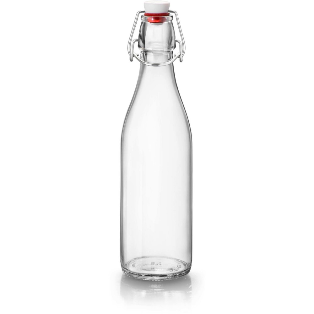 Fles 0.5 liter met beugel Giara bedrukken Fles 0.5 liter met beugel Giara bedrukken