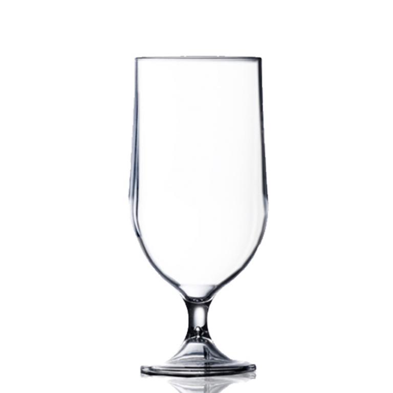 Bierglas op voet 42 cl. bedrukken | Kunststof Bierglas op voet 42 cl. bedrukken | Kunststof