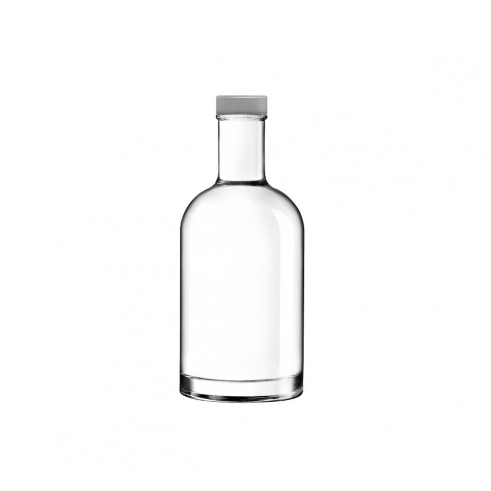 Fles Oslo met een inhoud van 35 cl en een zilverendop Fles Oslo met een inhoud van 35 cl en een zilverendop