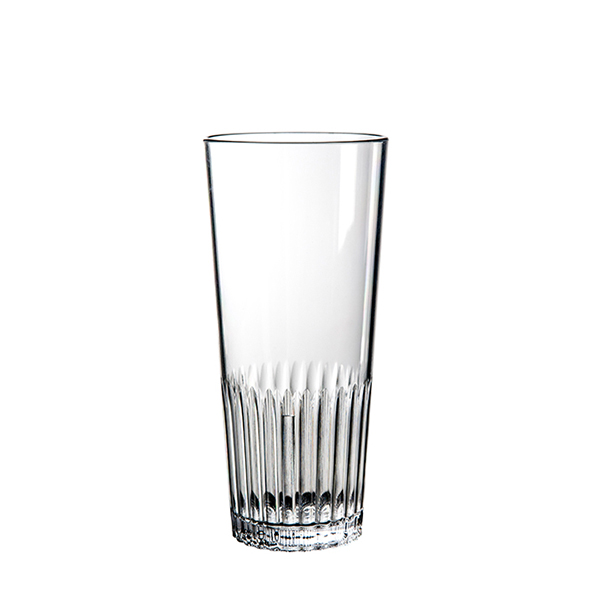 Ribbelglas | Bierglas 30 cl | Kunststof
