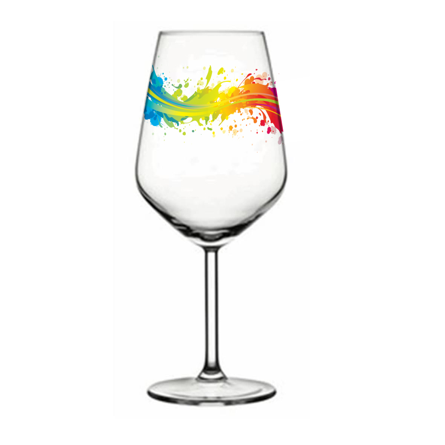 Allegra Wijnglas 49 cl. full colour bedrukken
