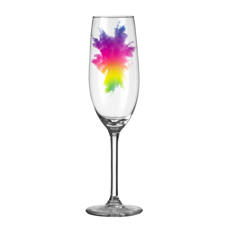 Esprit Champagneflute 21 cl. full colour bedrukken Esprit Champagneflute 21 cl. full colour bedrukken