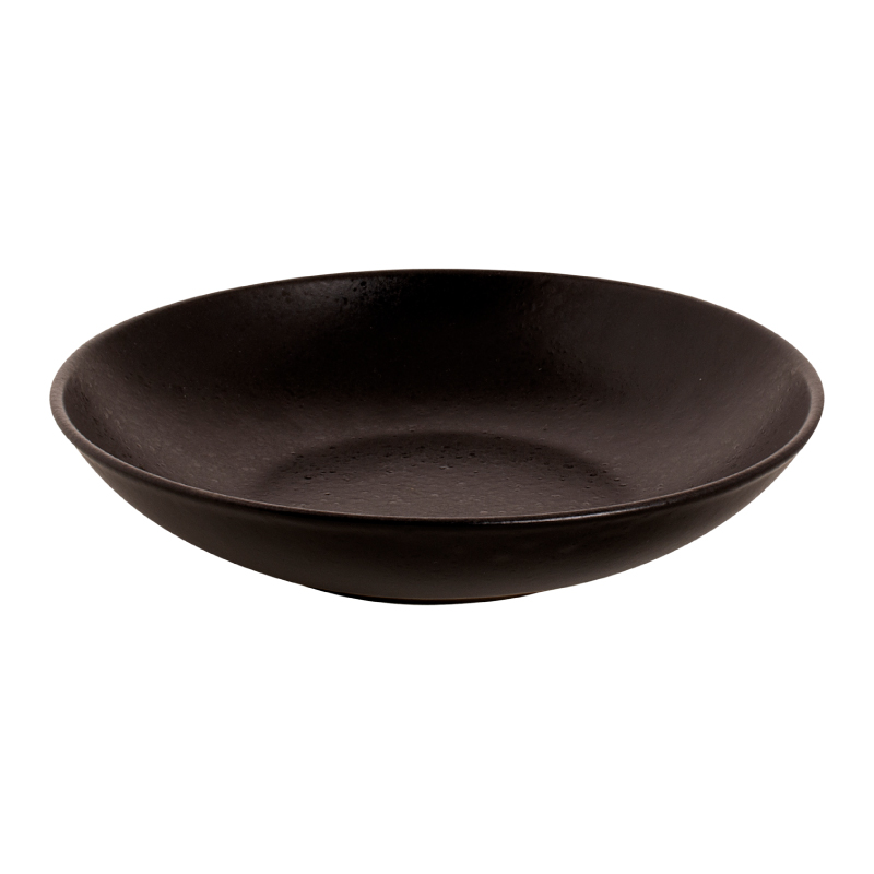 Mammoet Bord diep Moon 21,5 cm Zwart bedrukken Mammoet Bord diep Moon 21,5 cm Zwart bedrukken