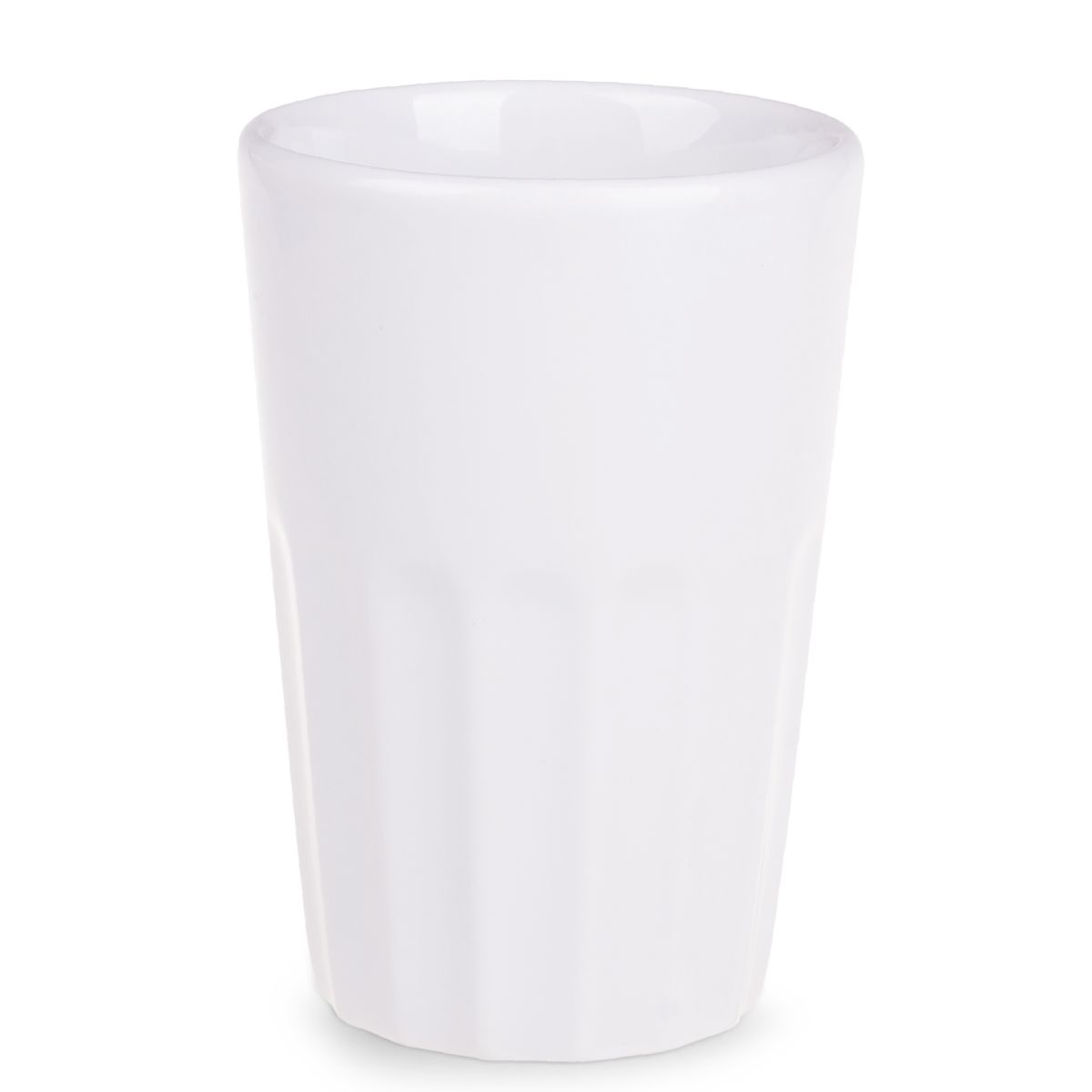 Vooraanzicht van Noble beker 36 cl. van porselein met hoge wand en royale inhoud.