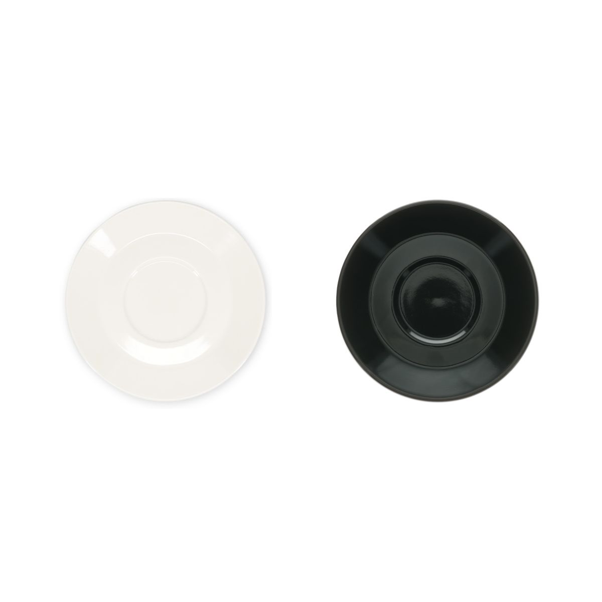 Overview of all porcelain colour variants of the Baristo Latte Dish 16.5 cm.
