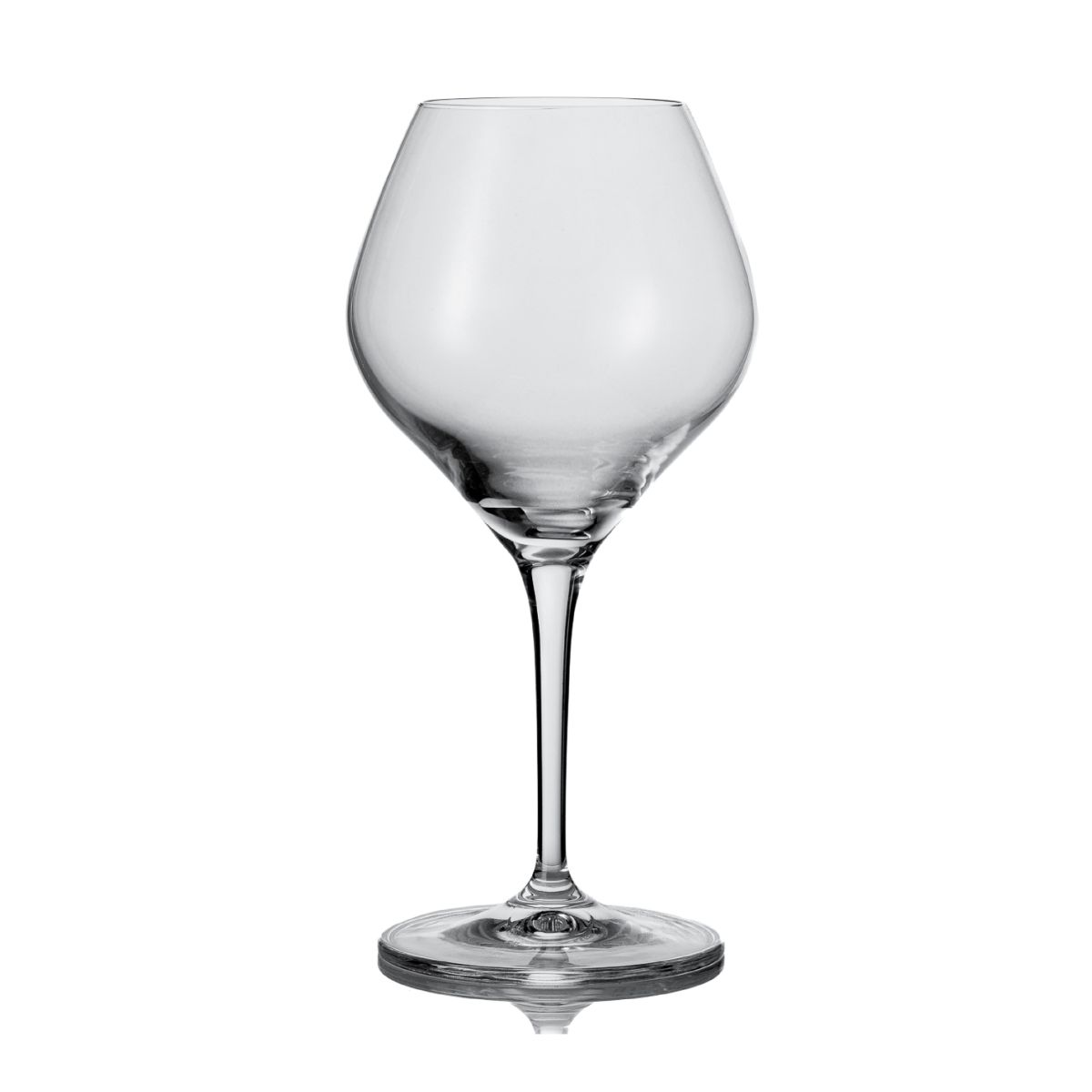 Amoron bierglas van 42 cl in transparant glas, recht van voren afgebeeld voor volledig zicht. Amoron bierglas van 42 cl in transparant glas, recht van voren afgebeeld voor volledig zicht.