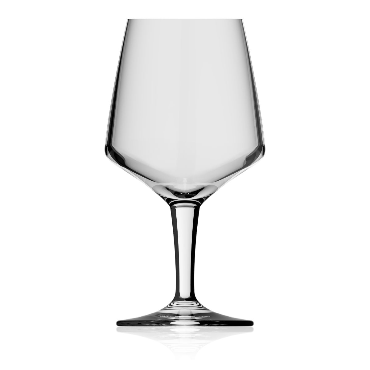 Bierglas Bravio 50 cl. van transparant glas in vooraanzicht zonder bedrukking
