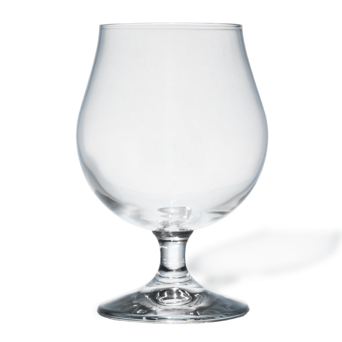 Front view of Beer Glass Breughel 48 cl, a tapered glass with smooth surface and sturdy base.