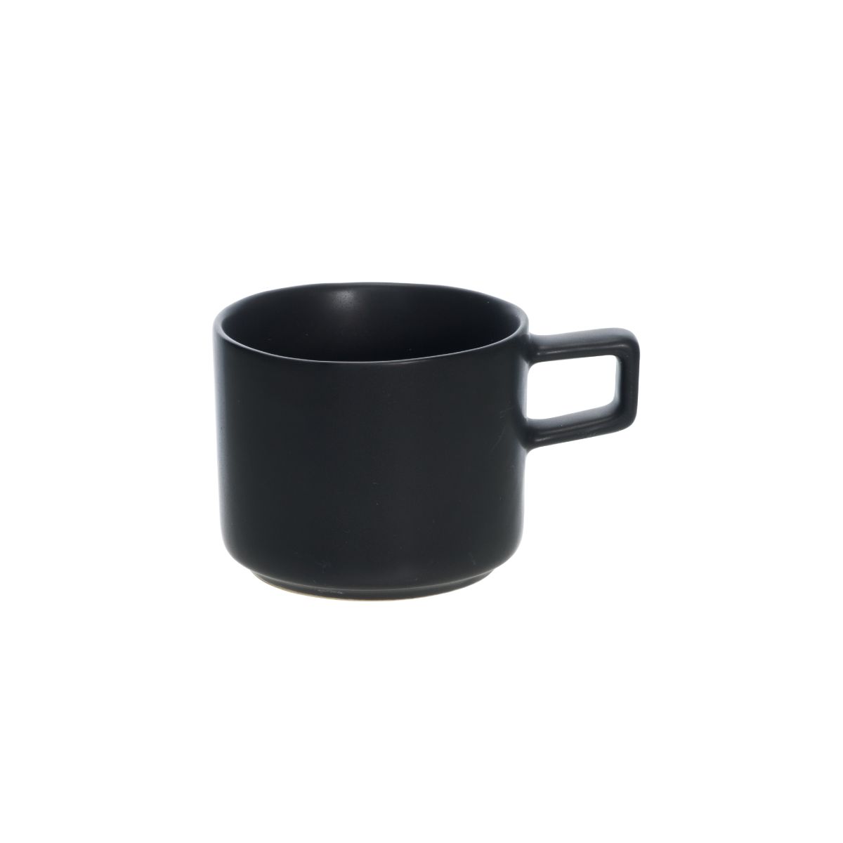 Black Blackwell Espresso Cup of 9 cl in porcelain, photographed straight from the front against neutral background.