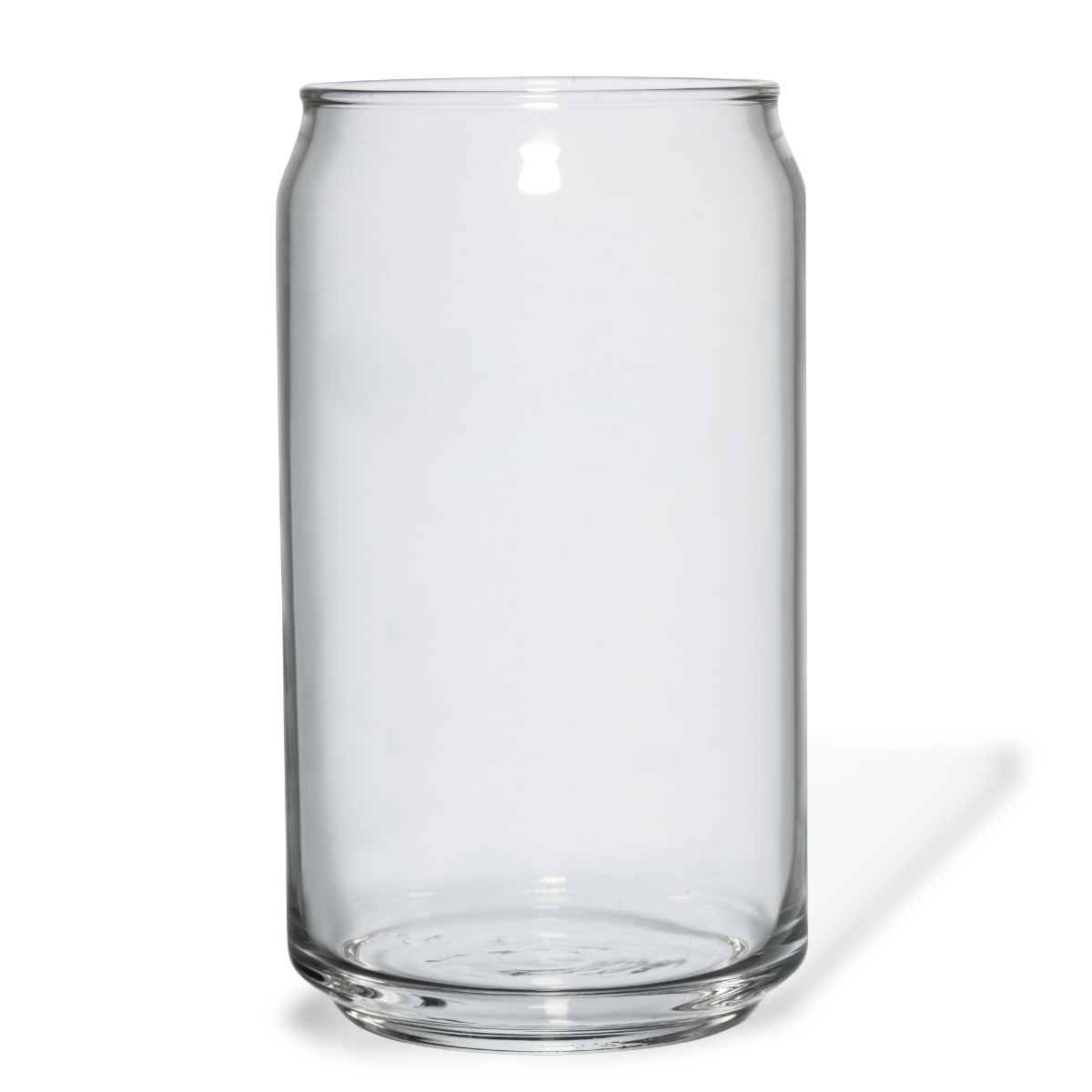 Can, 48 cl, clear glass, front view without printing