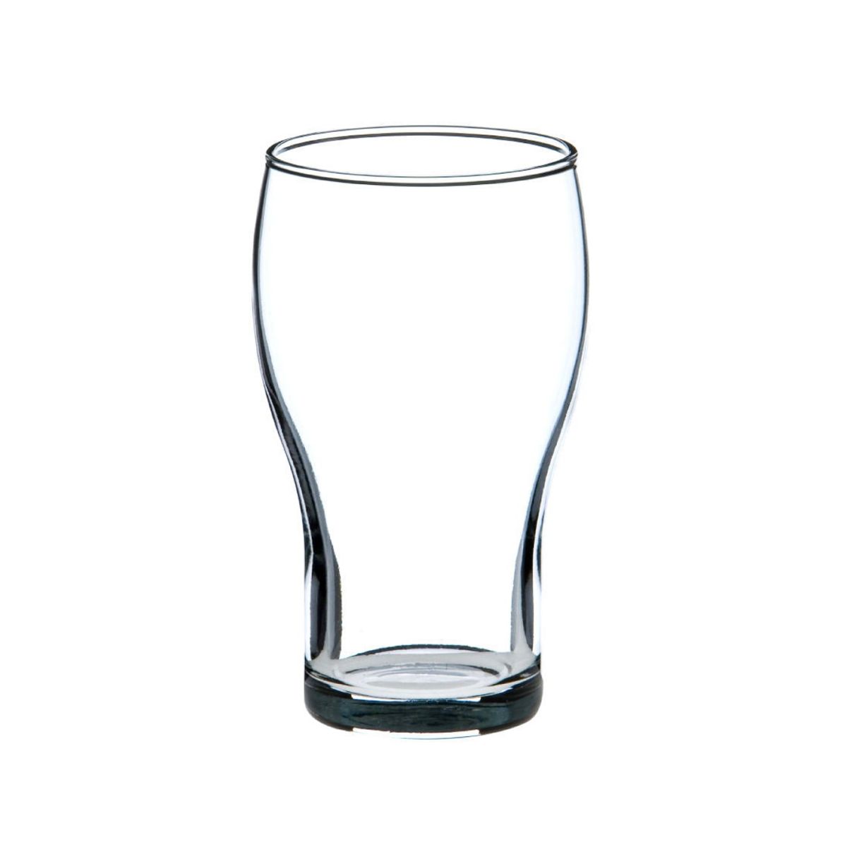 Rechthoekig vooraanzicht van het Cola groot 28 cl. glas, geschikt voor frisdrank of water. Rechthoekig vooraanzicht van het Cola groot 28 cl. glas, geschikt voor frisdrank of water.