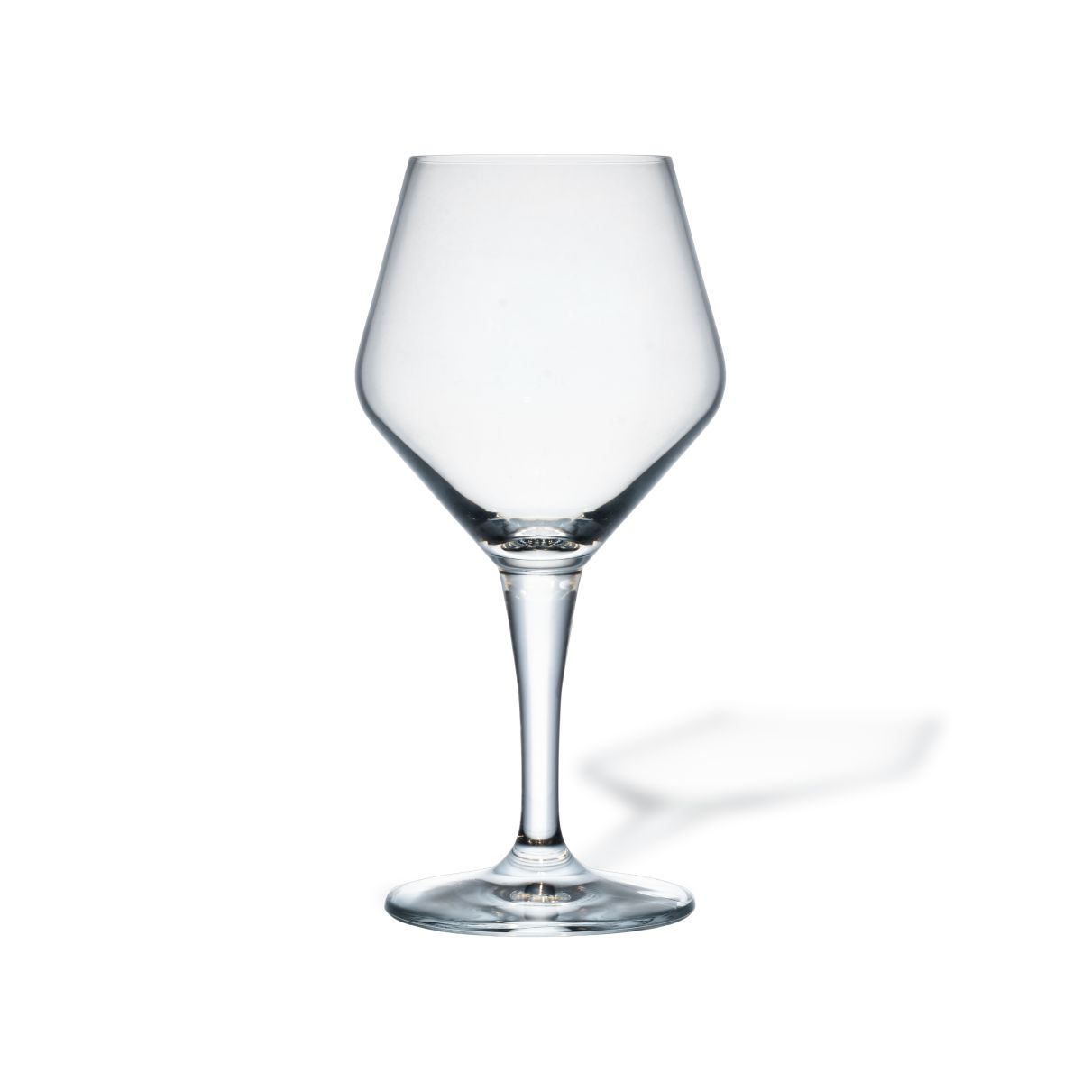 Transparent Eder Kelch tap measure glass 30 cl. transparent glass, front view without printing