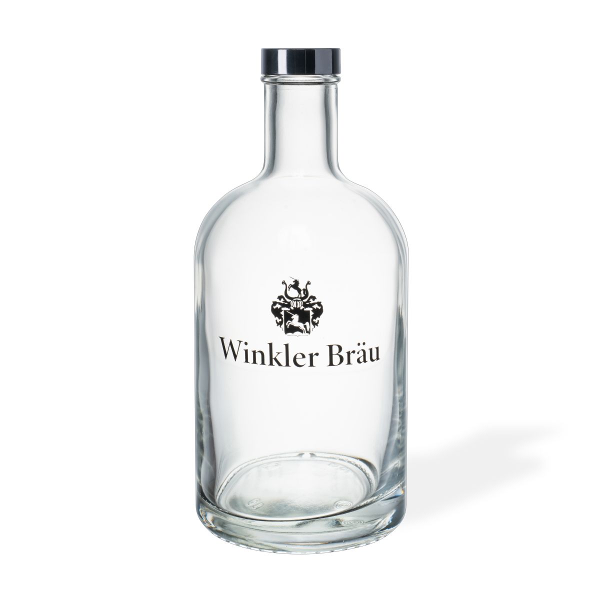Oslo bottle 0.7 litres with a single-colour Winkler Bräu logo on the front