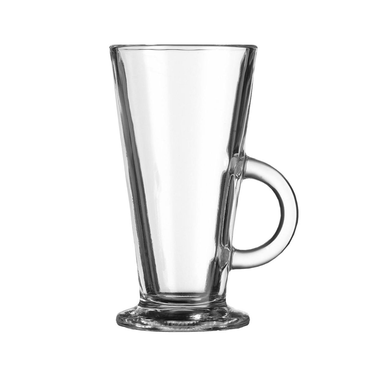 Irisch Coffee Acapulco 28 cl transparant glas, vooraanzicht zonder bedrukking