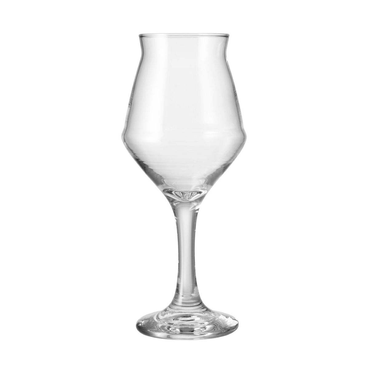 Sommelier Kelch glas van 40 cl in transparant glas, recht van voren afgebeeld voor een volledig zicht. Sommelier Kelch glas van 40 cl in transparant glas, recht van voren afgebeeld voor een volledig zicht.