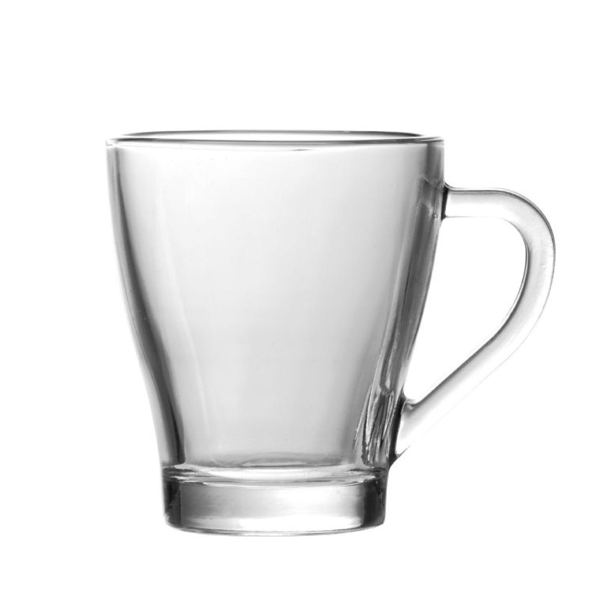 Theeglas Dom 27 cl. transparant glas in vooraanzicht zonder bedrukking, voor thee en warme dranken