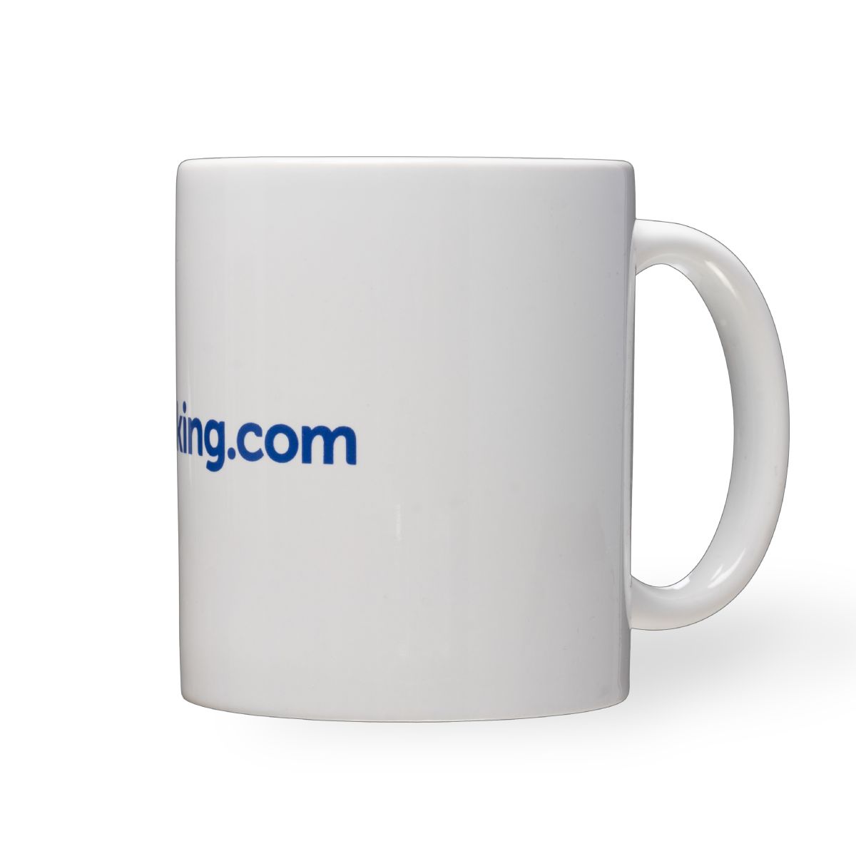 Tomek mug, 30 cl, made of porcelain, with a single-colour Booking.com logo on the front