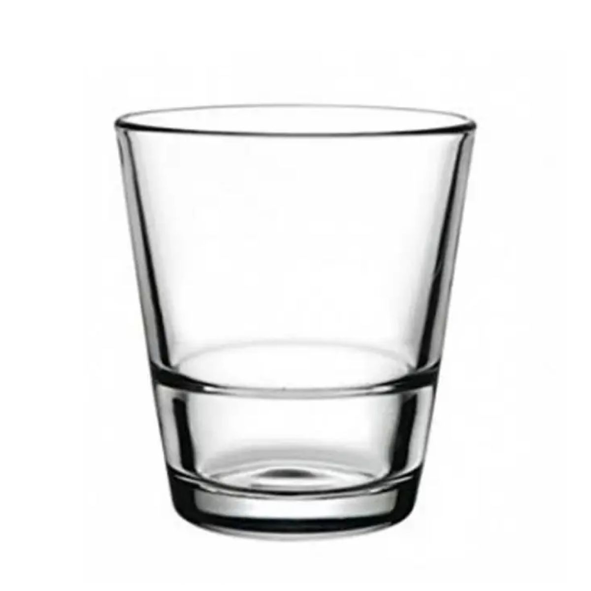 Water glass Grande S of 31 cl. in straight front view, stackable design with smooth structure and straight shape. Water glass Grande S of 31 cl. in straight front view, stackable design with smooth structure and straight shape.