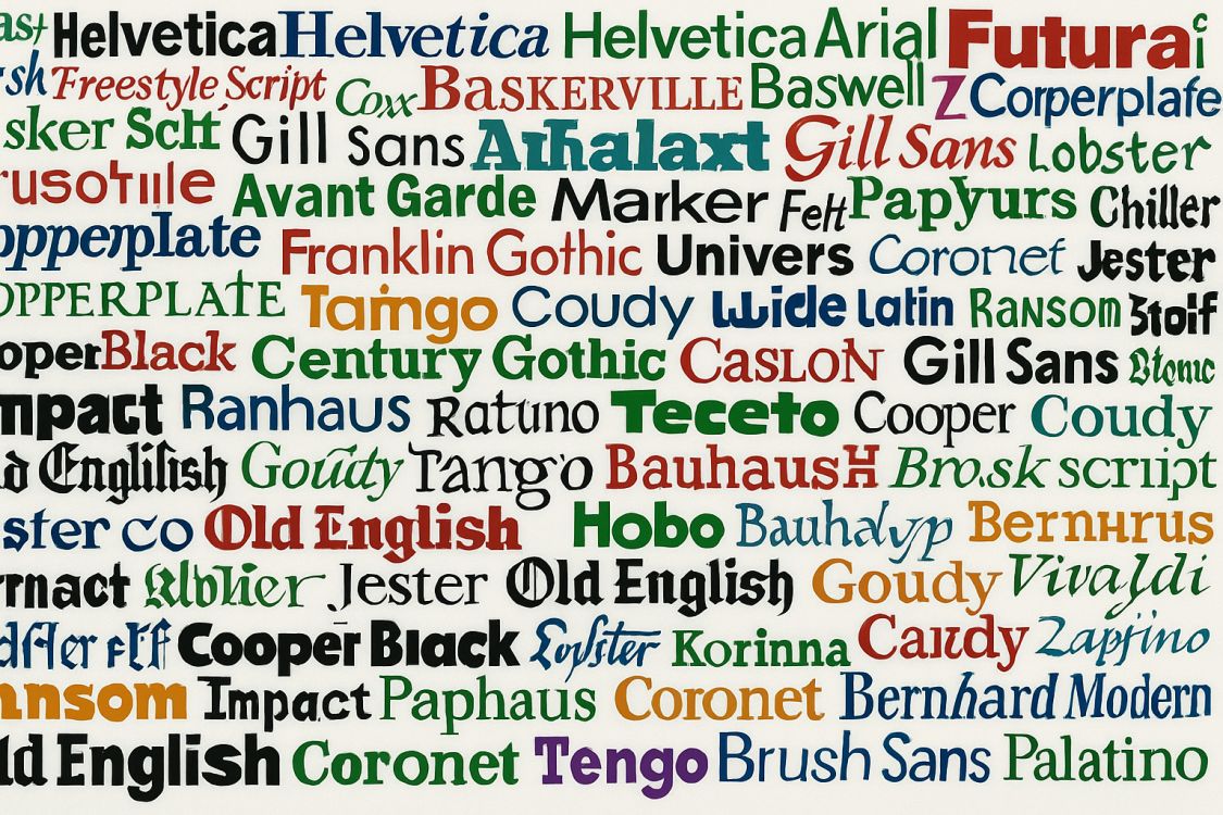 The right font for your print
