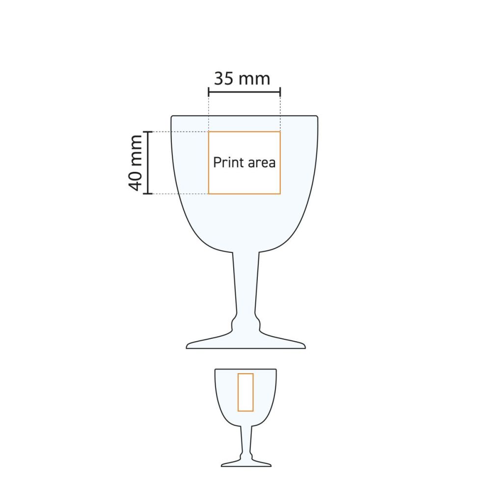 Trappist Glas 15 cl. tapmaat