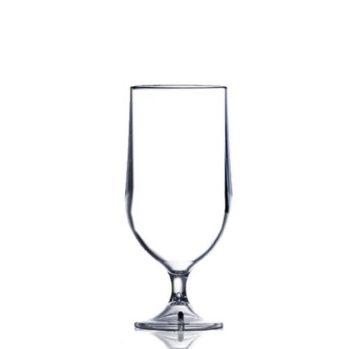 Bierglas op voet 28 cl. bedrukken | Kunststof Bierglas op voet 28 cl. bedrukken | Kunststof
