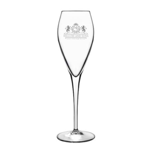 Champagneglas Exclusive 20 cl. graveren Champagneglas Exclusive 20 cl. graveren