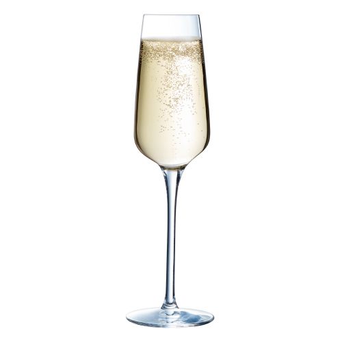 Bedrukken of graveren van het Sublym Champagneglas