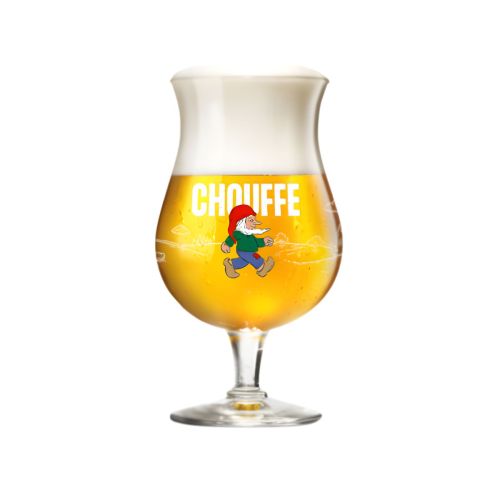 La Chouffe beerglass 33 cl. with print