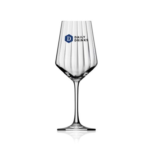 Melody lines wine glass 35 cl. with print
