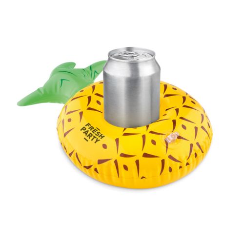 Opblaasbare bekerhouder ananas bedrukken