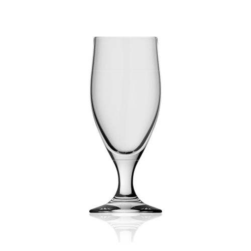 Bierglas Avano 27 cl. van transparant glas, vooraanzicht zonder bedrukking