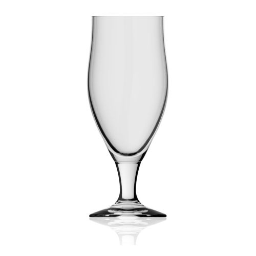Bierglas Avano 50 cl. van transparant glas, vooraanzicht zonder bedrukking
