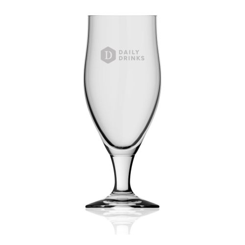 Bierglas Avano 50 cl glas met gegraveerd DailyDrinks-logo op de voorzijde