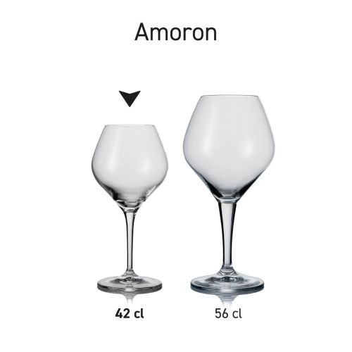 Set van meerdere Amoron bierglazen overzichtelijk gepresenteerd als productserie. Set van meerdere Amoron bierglazen overzichtelijk gepresenteerd als productserie.