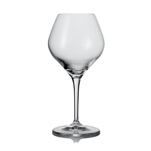 Amoron bierglas van 42 cl in transparant glas, recht van voren afgebeeld voor volledig zicht. Amoron bierglas van 42 cl in transparant glas, recht van voren afgebeeld voor volledig zicht.