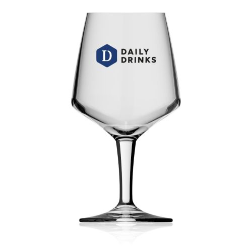 Bierglas Bravio 50 cl. met meerkleurig logo van DailyDrinks op het voorpaneel