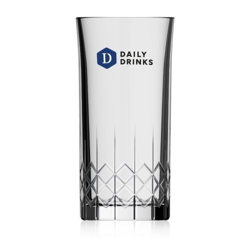 Beer Glass Mao 45 cl. with a multicoloured DailyDrinks logo on the front