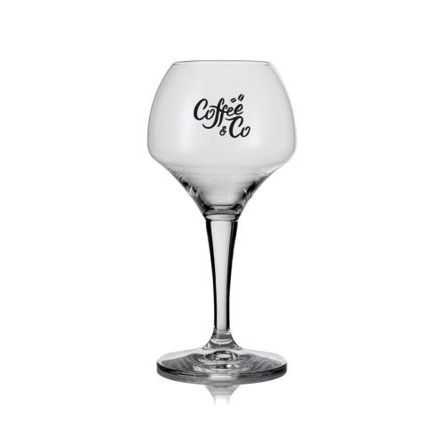 Beer glass Norbert 54 cl. printed with one-coloured CoffeeCo logo, centred on the front.