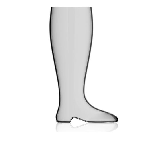 Beer Boot Glass 2,0 Litre with print