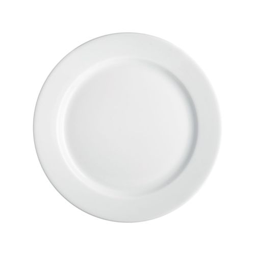 Plate with Wide Rim 21 cm. with print