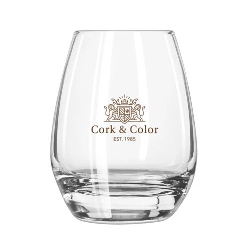 Tumbler glass Esprit 33 cl. with single-coloured CorkColor logo printed centrally on the front. Tumbler glass Esprit 33 cl. with single-coloured CorkColor logo printed centrally on the front.