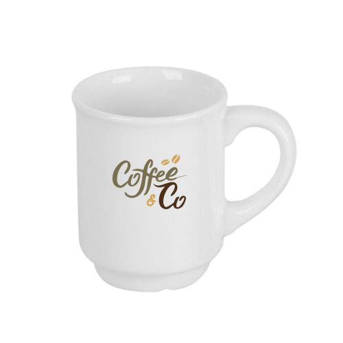 Glühwein mok 30 cl keramiek met meerkleurig CoffeeCo-logo op het voorpaneel