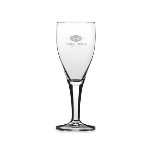 Harzer Pokal 20 cl tapmaat glas met gegraveerd TableTrend-logo op het voorpaneel