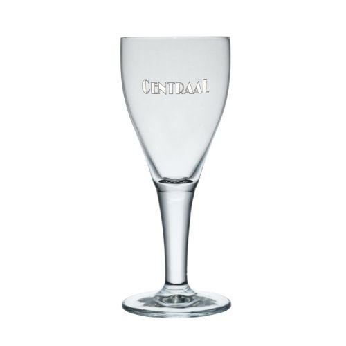 Harzer Pokal 25 cl draught glass with a multicoloured Centraal logo on the front