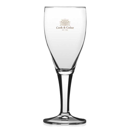 Harzer Pokal 30 cl tapmaat glas met meerkleurig CorkColor-logo op het voorpaneel