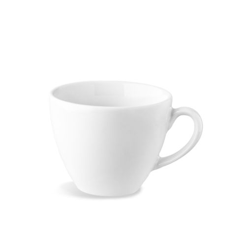 Isabelle koffiekop 15 cl. van porselein in vooraanzicht zonder bedrukking