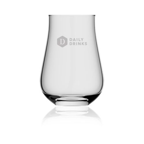 Lauren Glas 40 cl glas met gegraveerd DailyDrinks-logo op het voorpaneel