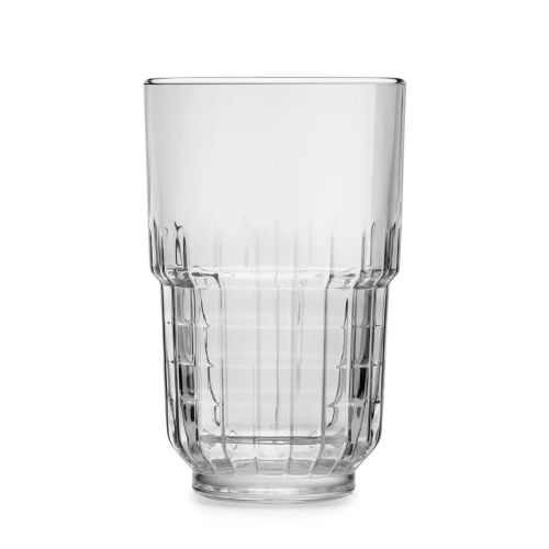 Longdrink Tarq 35 cl. made of clear glass, shown from the front, unprinted
